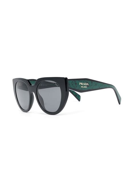 black and green prada shoes|green Prada sunglasses.